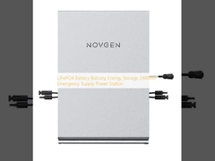 LiFePO4 Batterie Balkon Energiespeicher 2400Wh Notstromversorgungsanlage